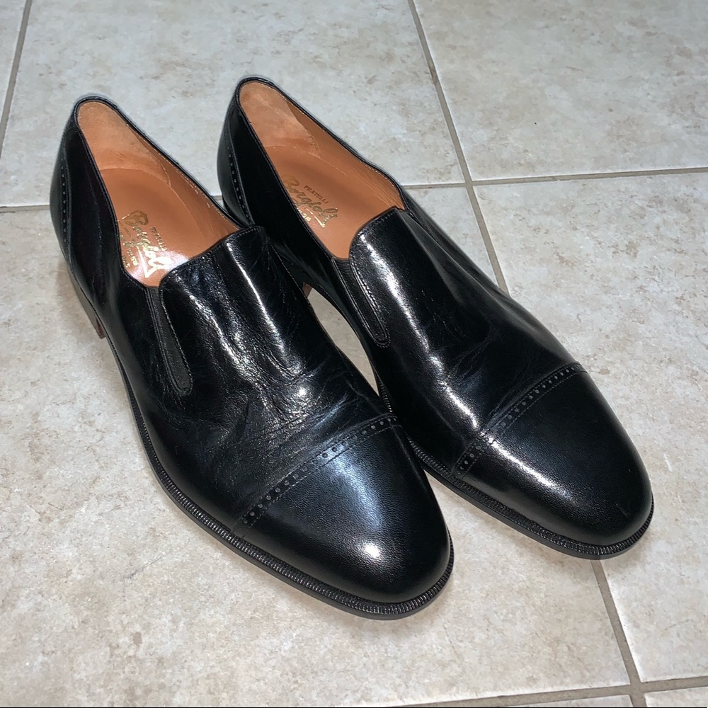 Fratelli Borgioli Leather Oxfords/Slip On Shoes